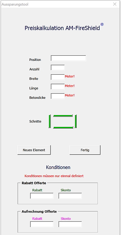 Support für Kalktool 1.4 content media