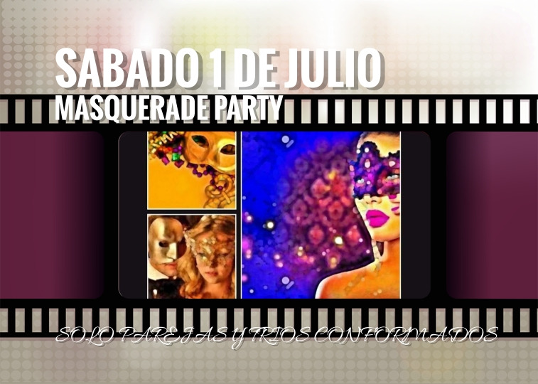 SABADO 1 DE JULIO- MASQUERADE PARTY content media