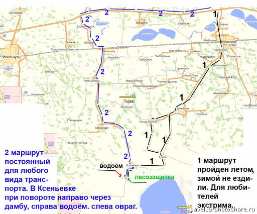 Пруд на балке лучок карта