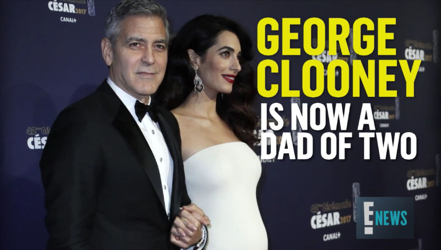 George and Amal Clooney are parents to twins! content media