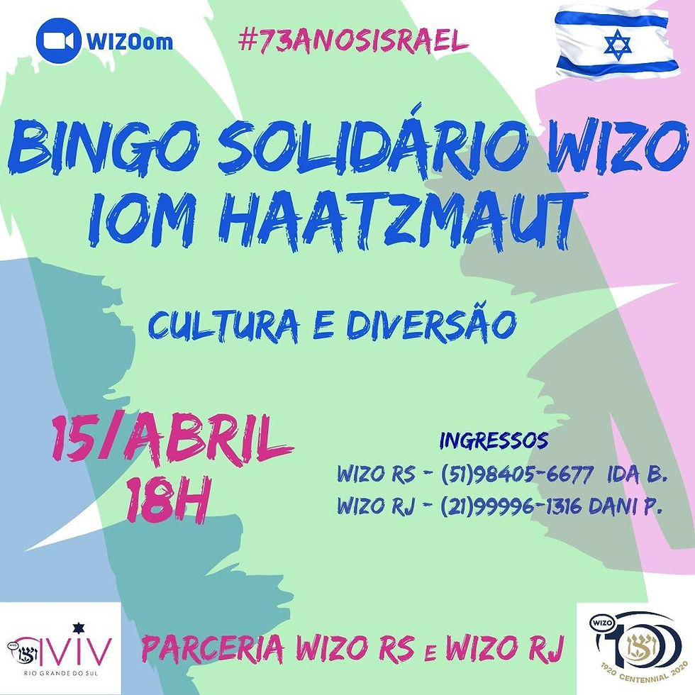 Bingo Solidário de Iom Haatzmaut