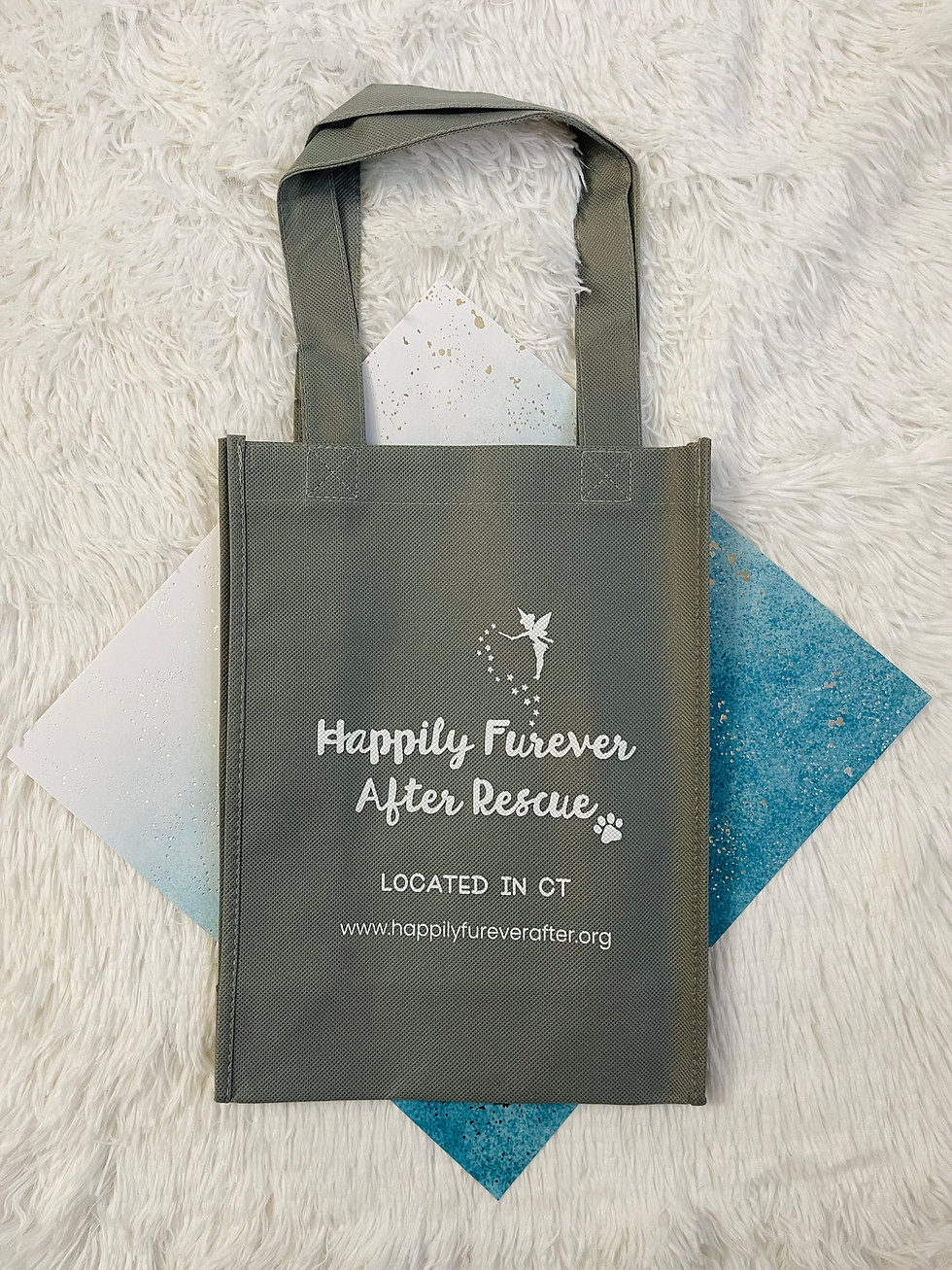 Thumbnail: Happily Furever After Rescue Mini Tote Bag