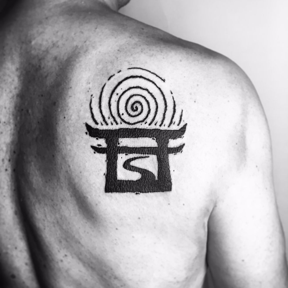 Een Pad naar Oeroude Rust en Voeding: Het Verhaal Achter Mijn Tattoo