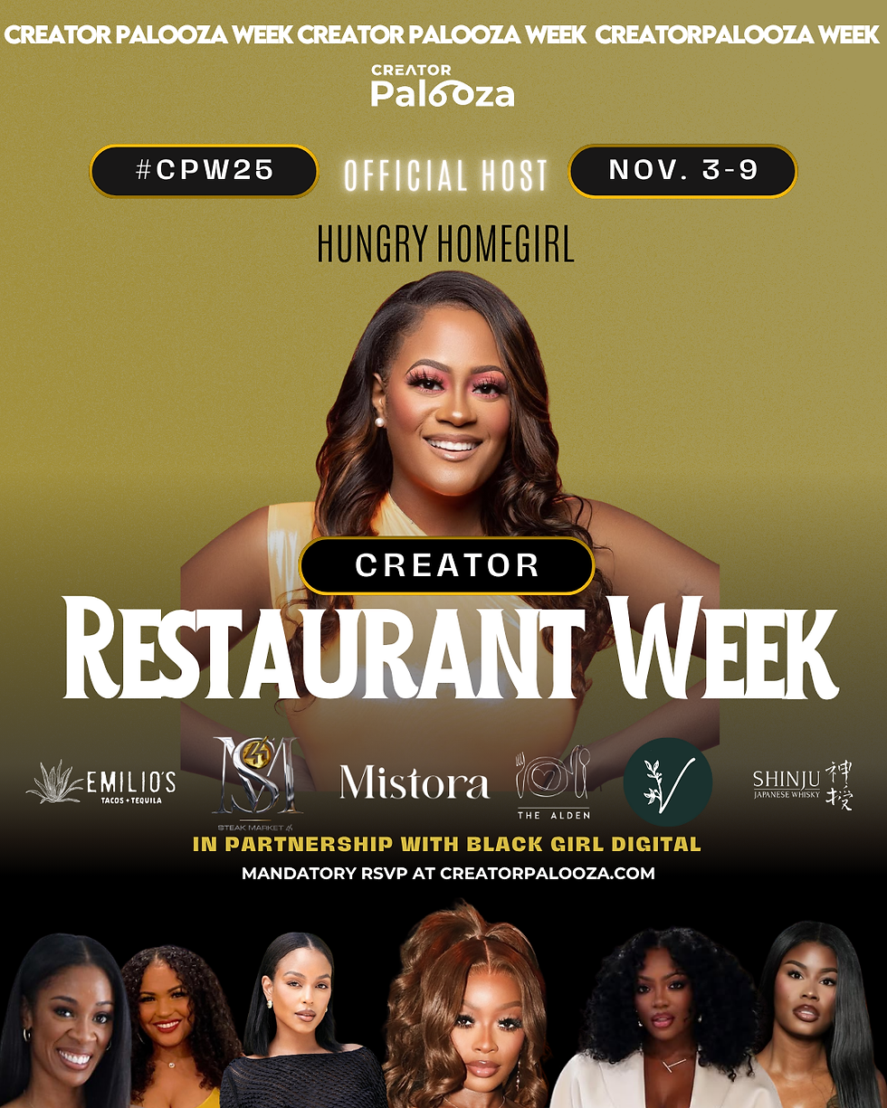 Creator Palooza 2025: A Cultural Reset in Atlanta - Hungry Homegirl and LaToya Forever