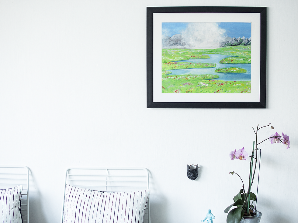 Thumbnail: Mystic Ghibli Vale: A Journey Through Art
