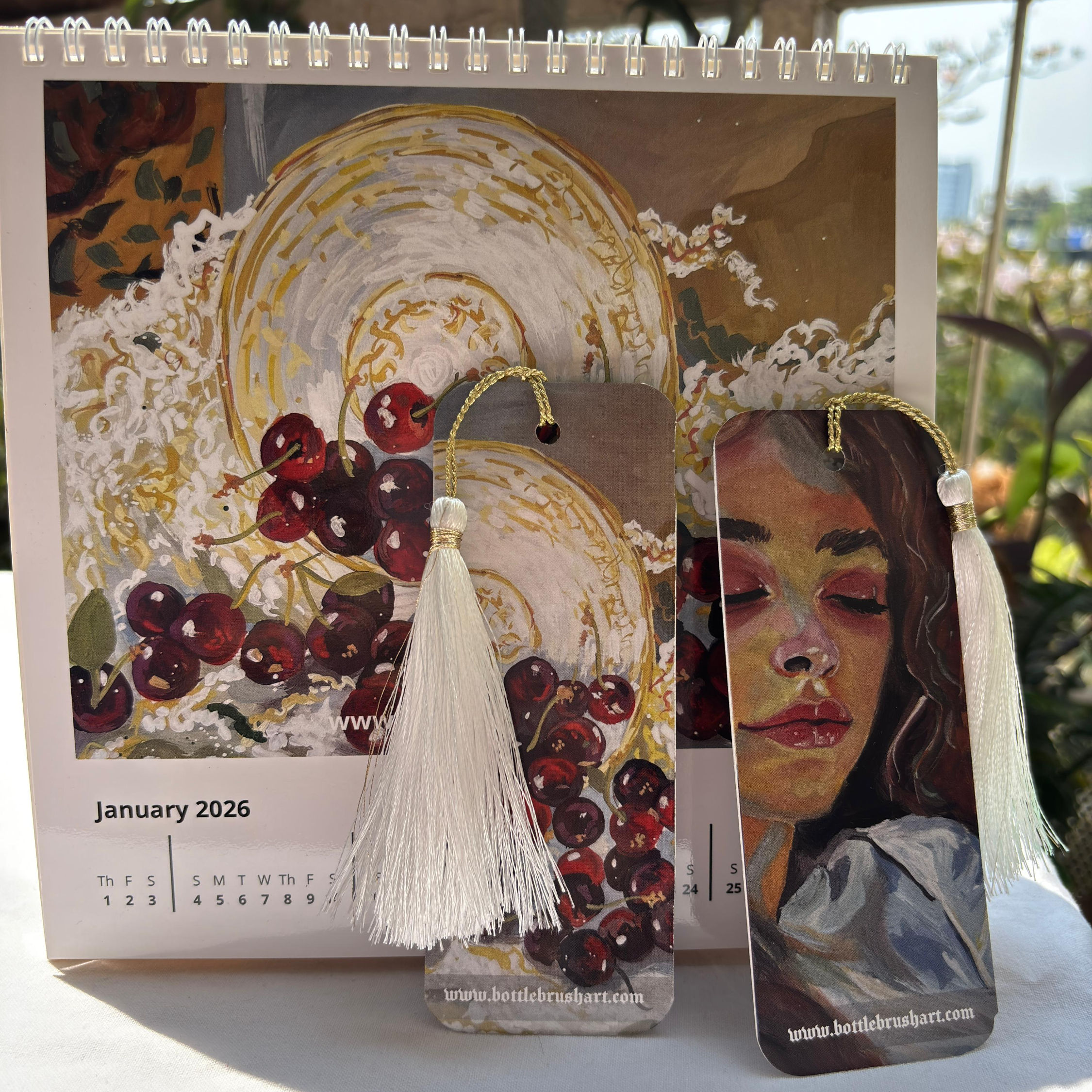 Limited Collector’s Edition Desk Calendar & 2 Bookmarks Bundle