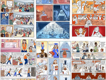 "Quand le travail s'exprime en BD" : une immersion au cœur du quotidien des professionnels