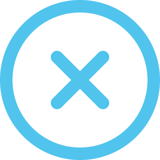 un rond avec une croix