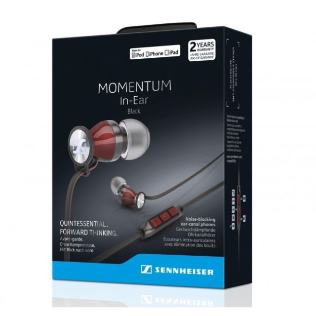 Thumbnail: Sennheiser Momentum In-Ear I Black Earphone