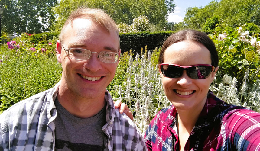 Hyde Park in London, England