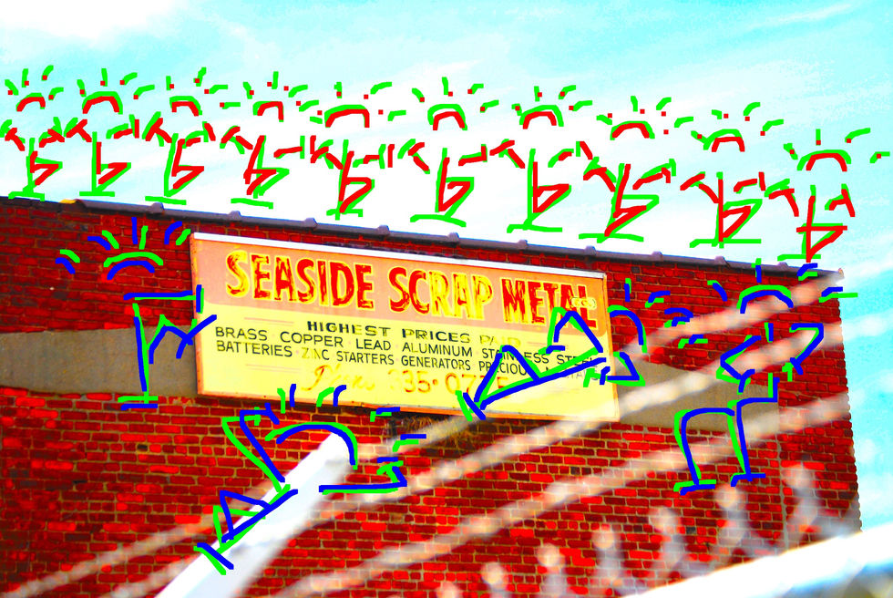seaside chorus line & slackers/day