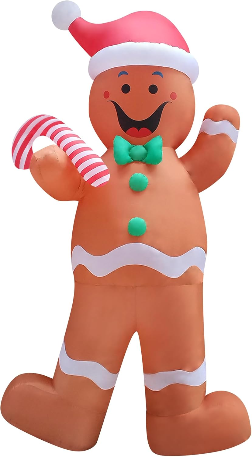 Thumbnail: 12Ft Led Light up Christmas Inflatable Outdoor Decor Air Blow up Inflatable Deco