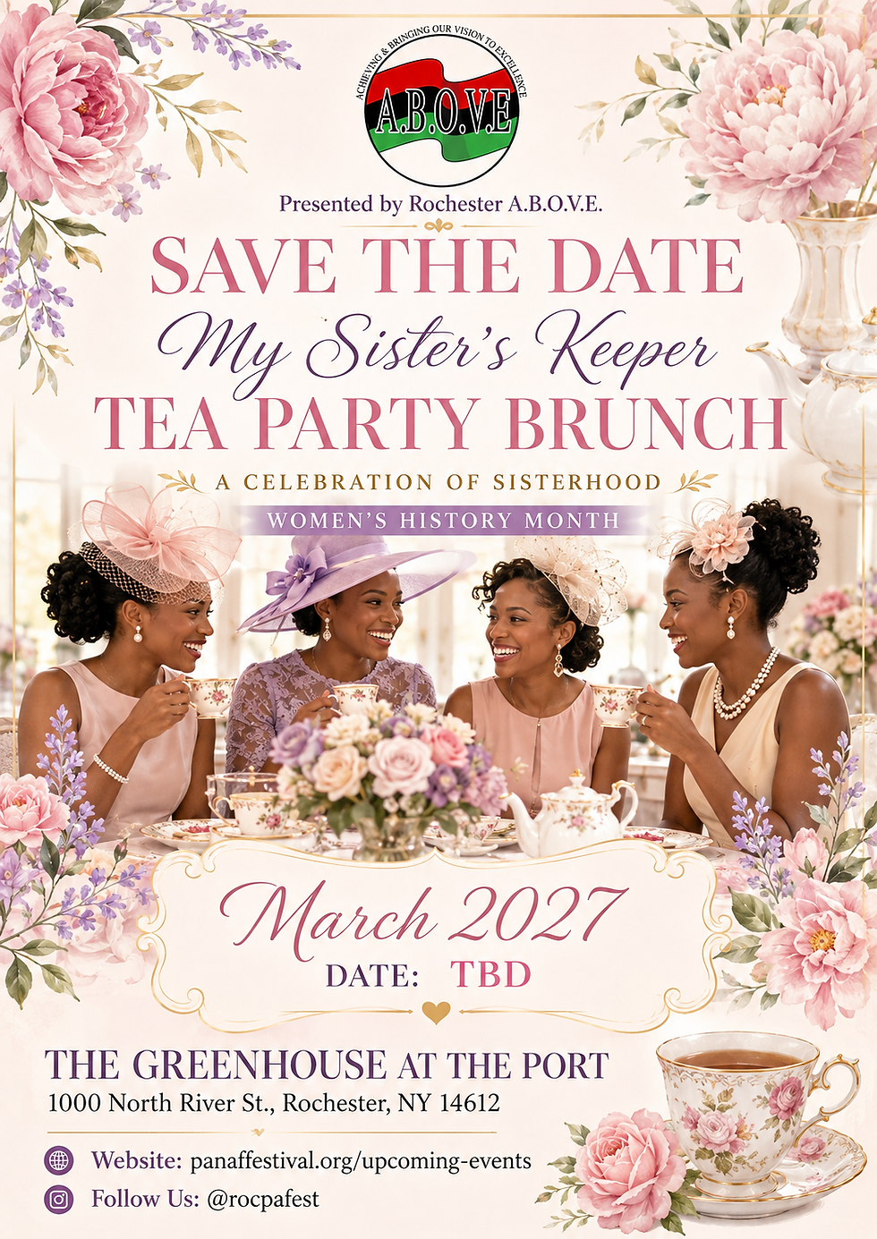 My Sister's Keeper Tea Party Brunch