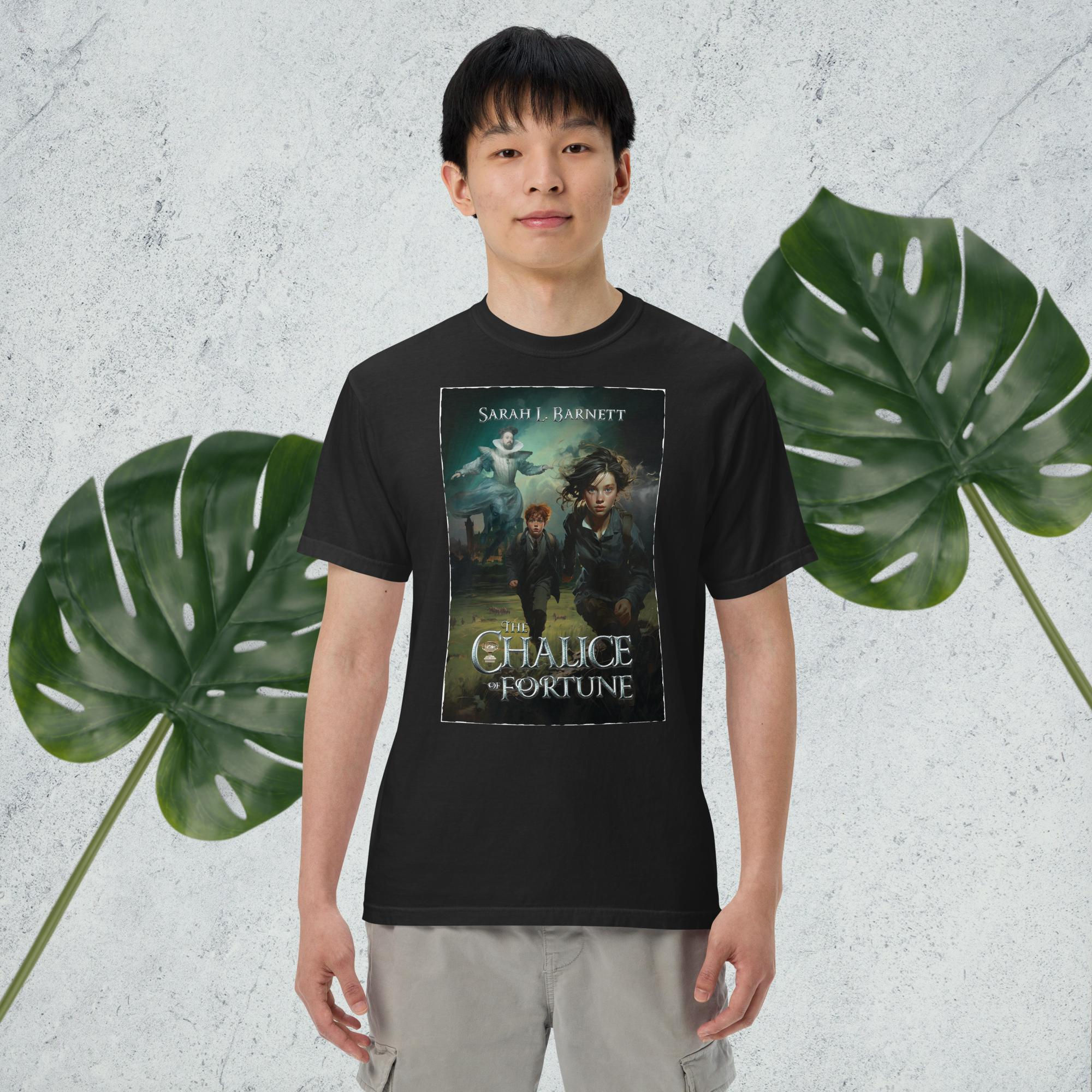 Unisex garment-dyed heavyweight T-shirt - The Chalice of Fortune