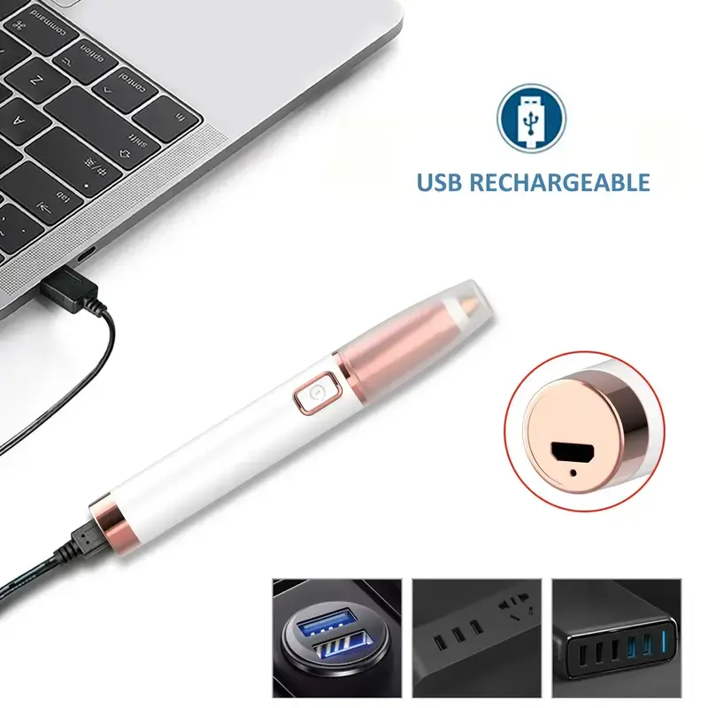 Thumbnail: Rechargeable Painless Eyebrow Hair Remover Tool