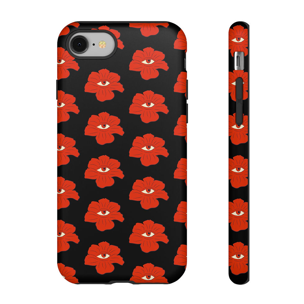 Thumbnail: Eye See All Floral Phone Case — Tough Protective Case