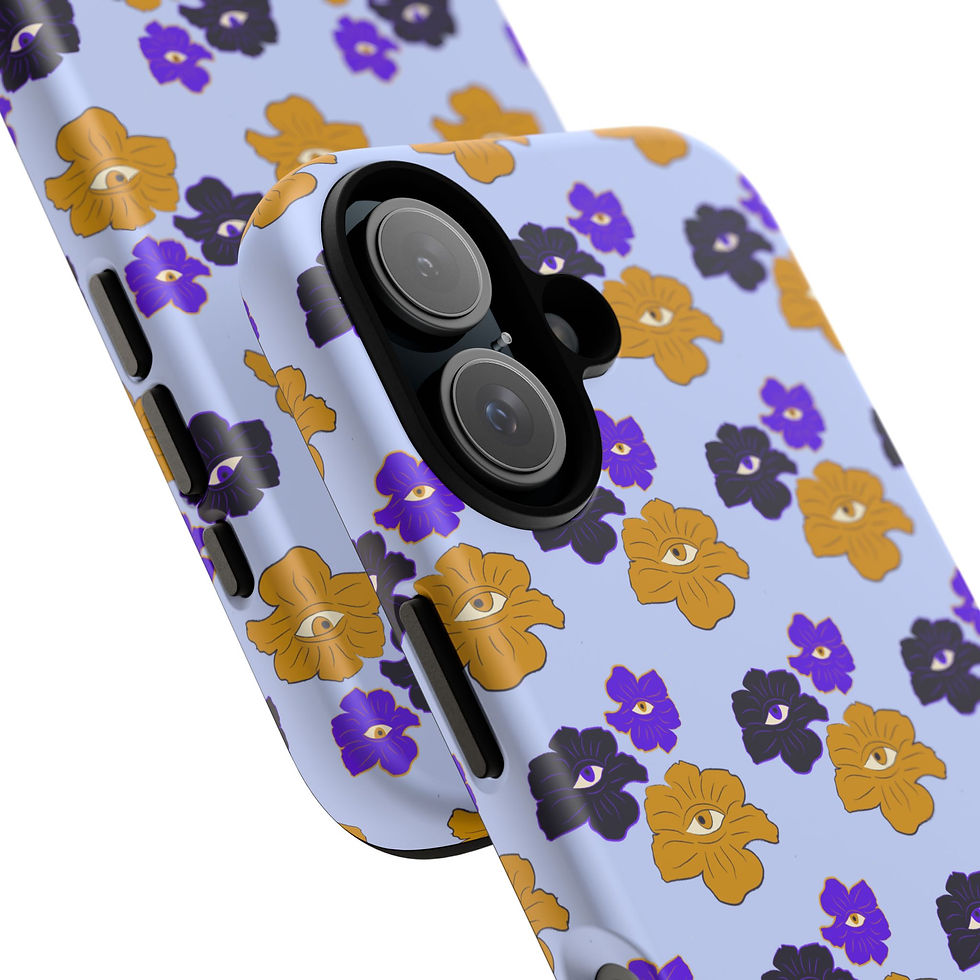 Thumbnail: There Are Eyes Everywhere Protective Phone Case