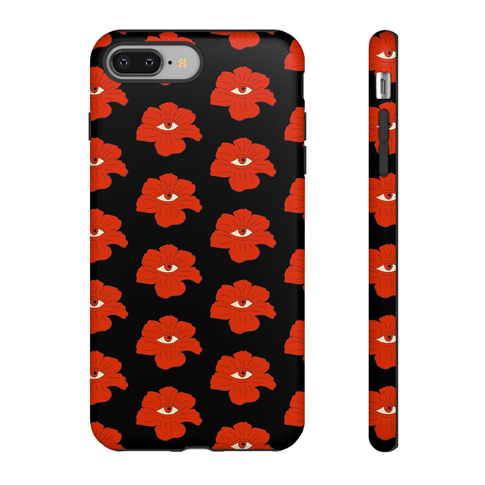 Thumbnail: Eye See All Floral Phone Case — Tough Protective Case