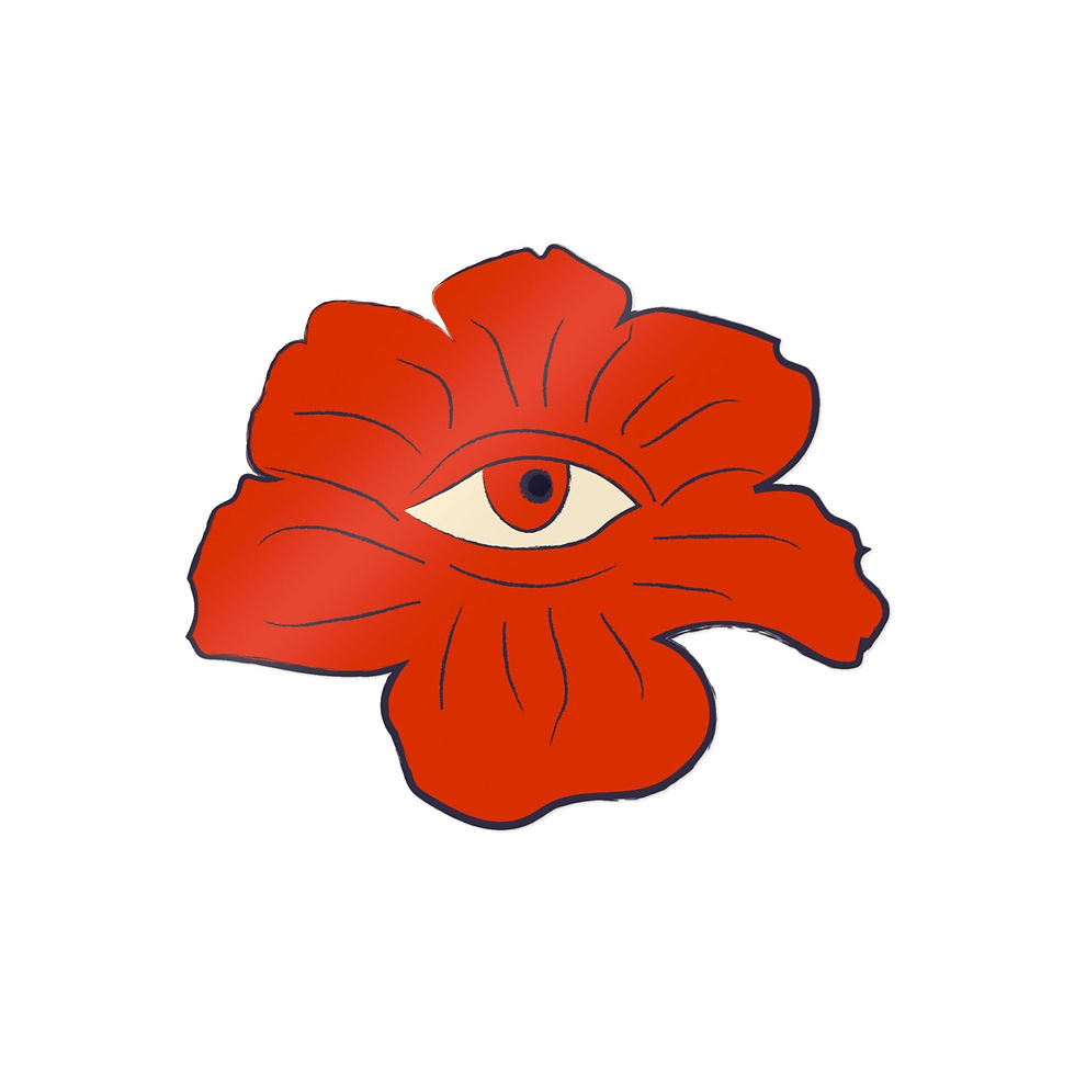 Thumbnail: Eye See All Sticker — Die-Cut DTF Decal