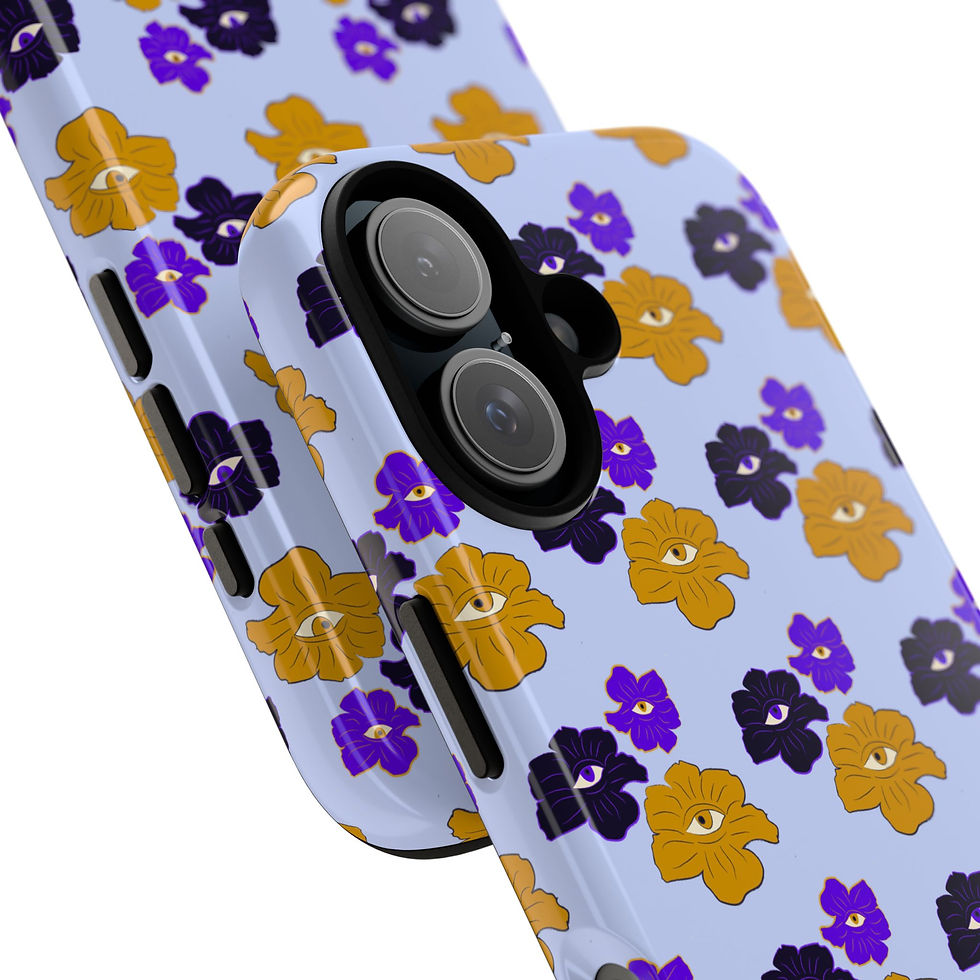 Thumbnail: There Are Eyes Everywhere Protective Phone Case
