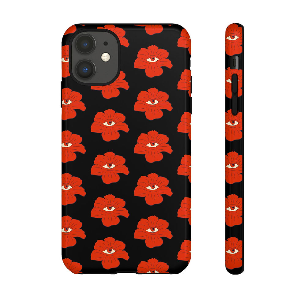 Thumbnail: Eye See All Floral Phone Case — Tough Protective Case