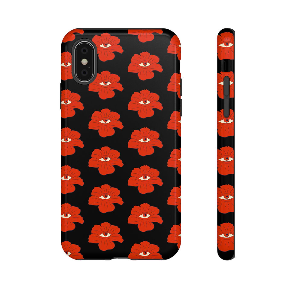 Thumbnail: Eye See All Floral Phone Case — Tough Protective Case