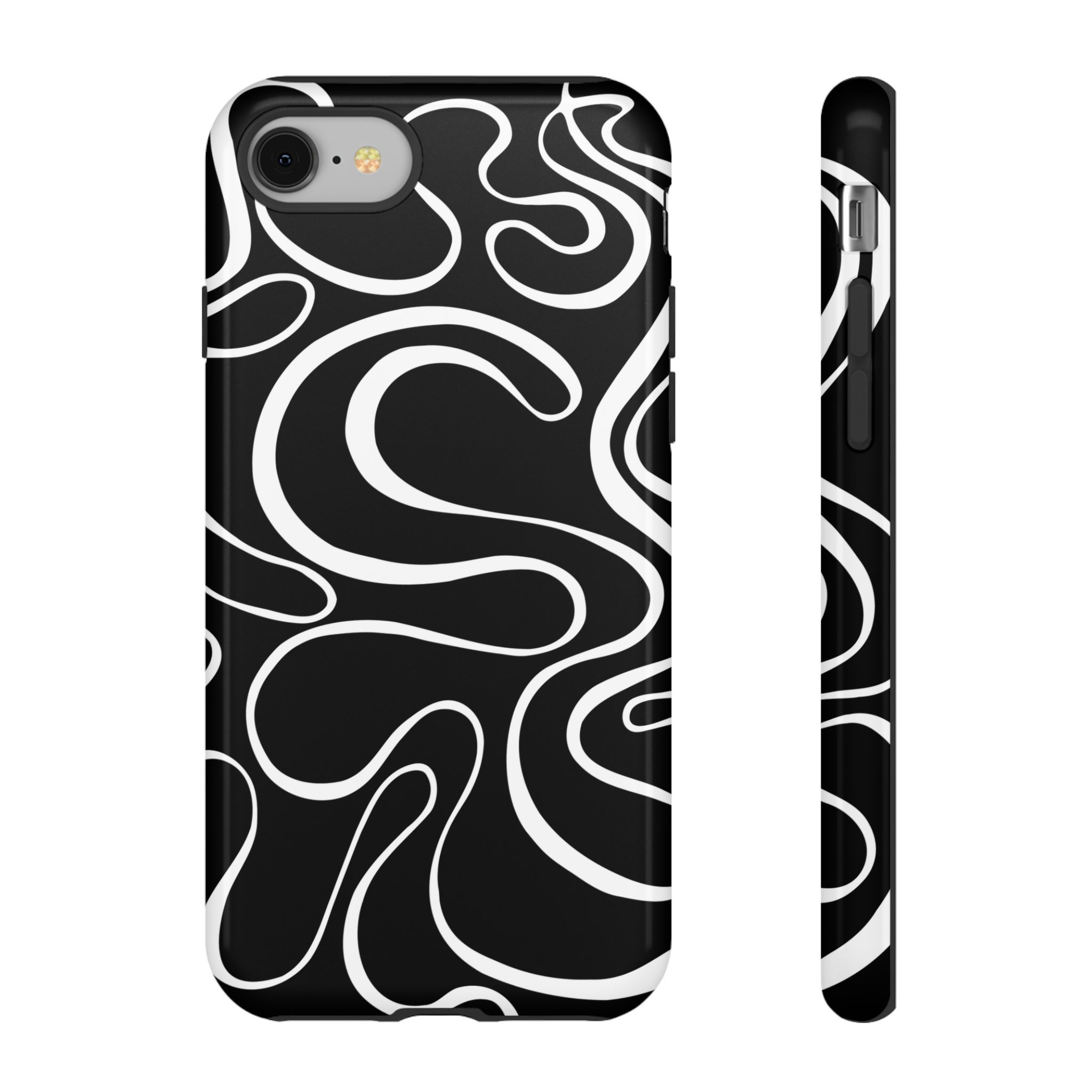 Swirly All Over Phone Case Protective Phone Cover