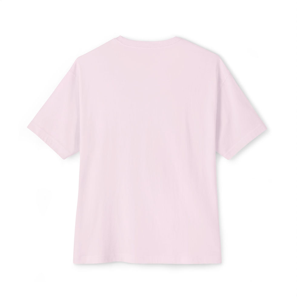 Thumbnail: Winged Eyes Embroidered Tee — Oversized Boxy T‑Shirt