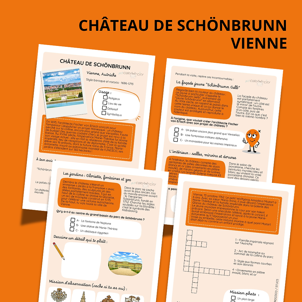 Miniature : Château de Schönbrunn - Vienne