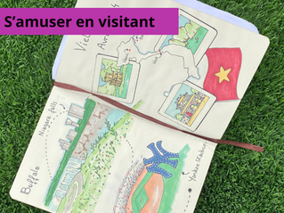 Initier les enfants au carnet de voyage : la créativité en route !