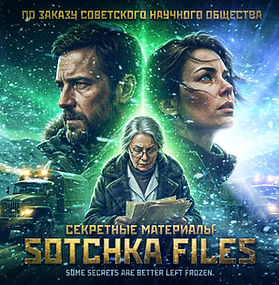Graphic design and illustrations for  a science fiction video game set in a remote region of Russia