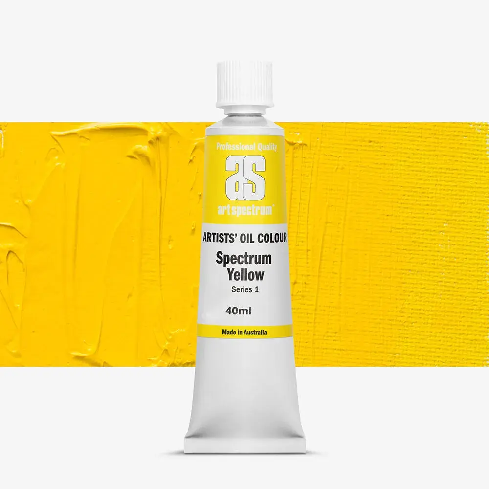 Art Spectrum Oil Paint 40ml - Spectrum Yellow
