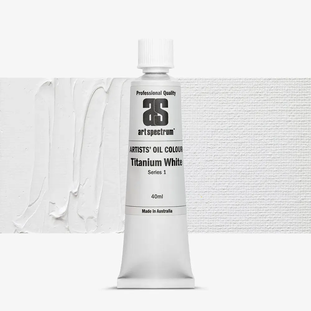Art Spectrum Oil Paint 40ml - Titanium White