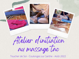 Animation massage Taoïste Sensuel