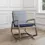 Thumbnail: Jonas Mango Wood Alma Chair Blue