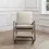 Thumbnail: Jonas Mango Wood Tivoli Chair linen