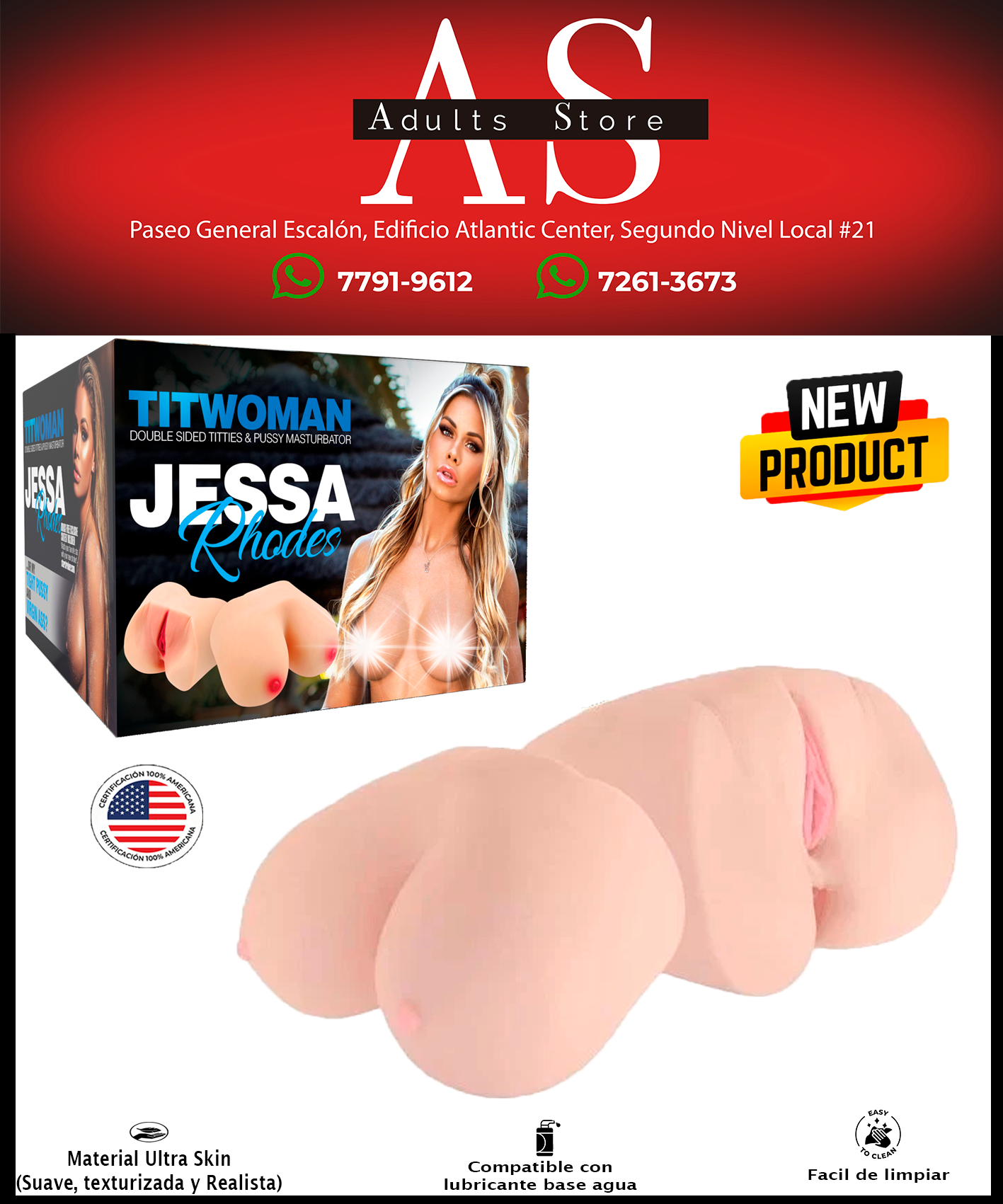 Torso Titwoman Jessa Rhodes