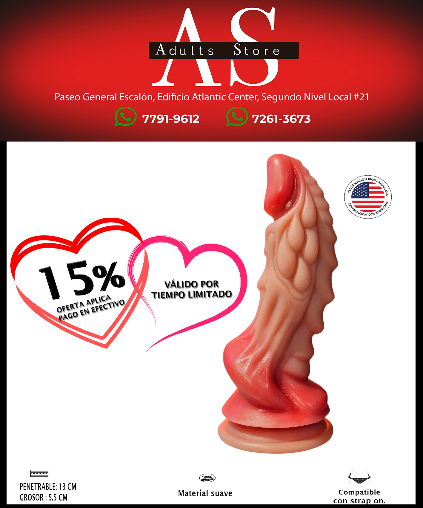 Dildo Monster SK-56 15%