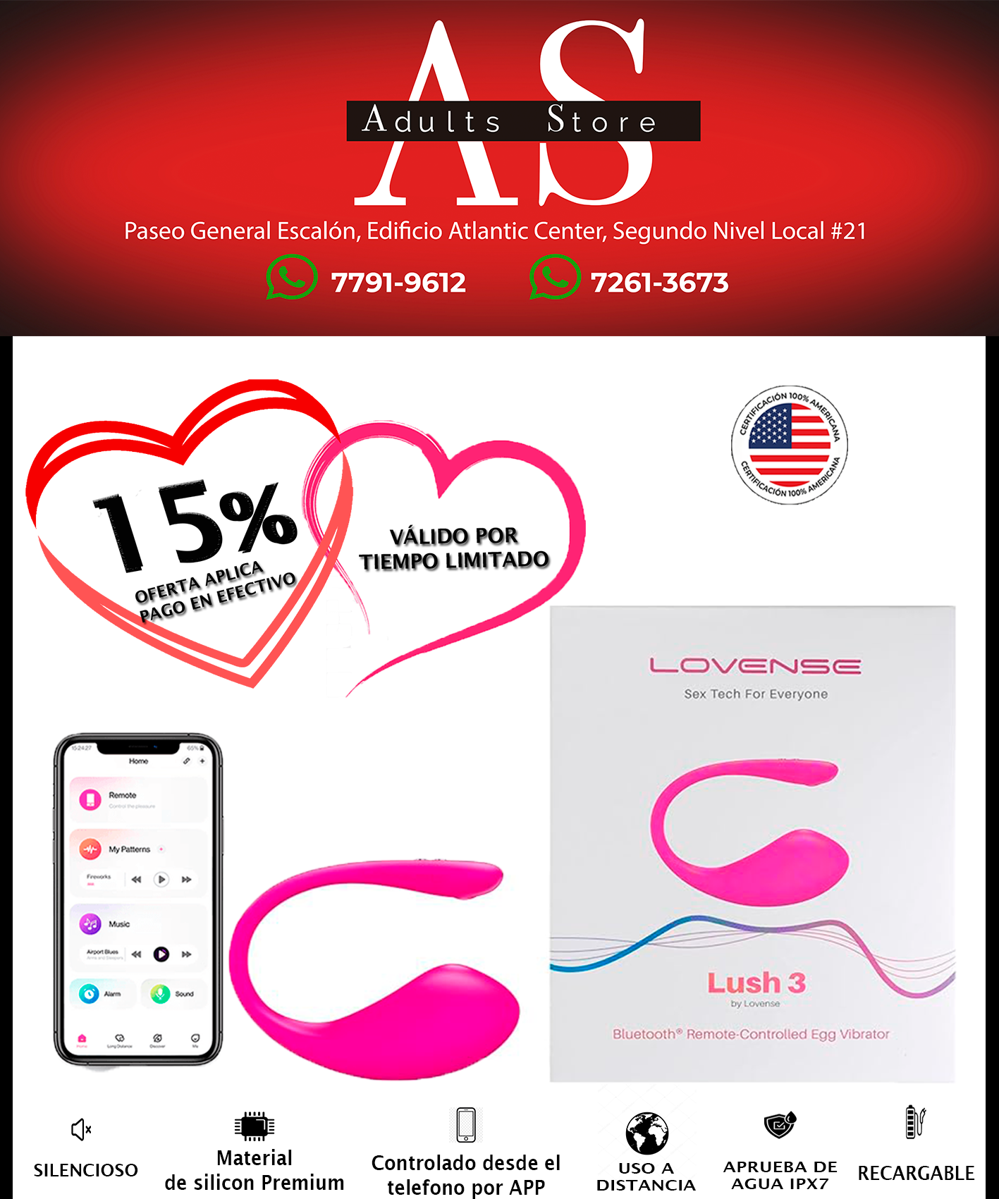 Vibrador Lovense Lush 3