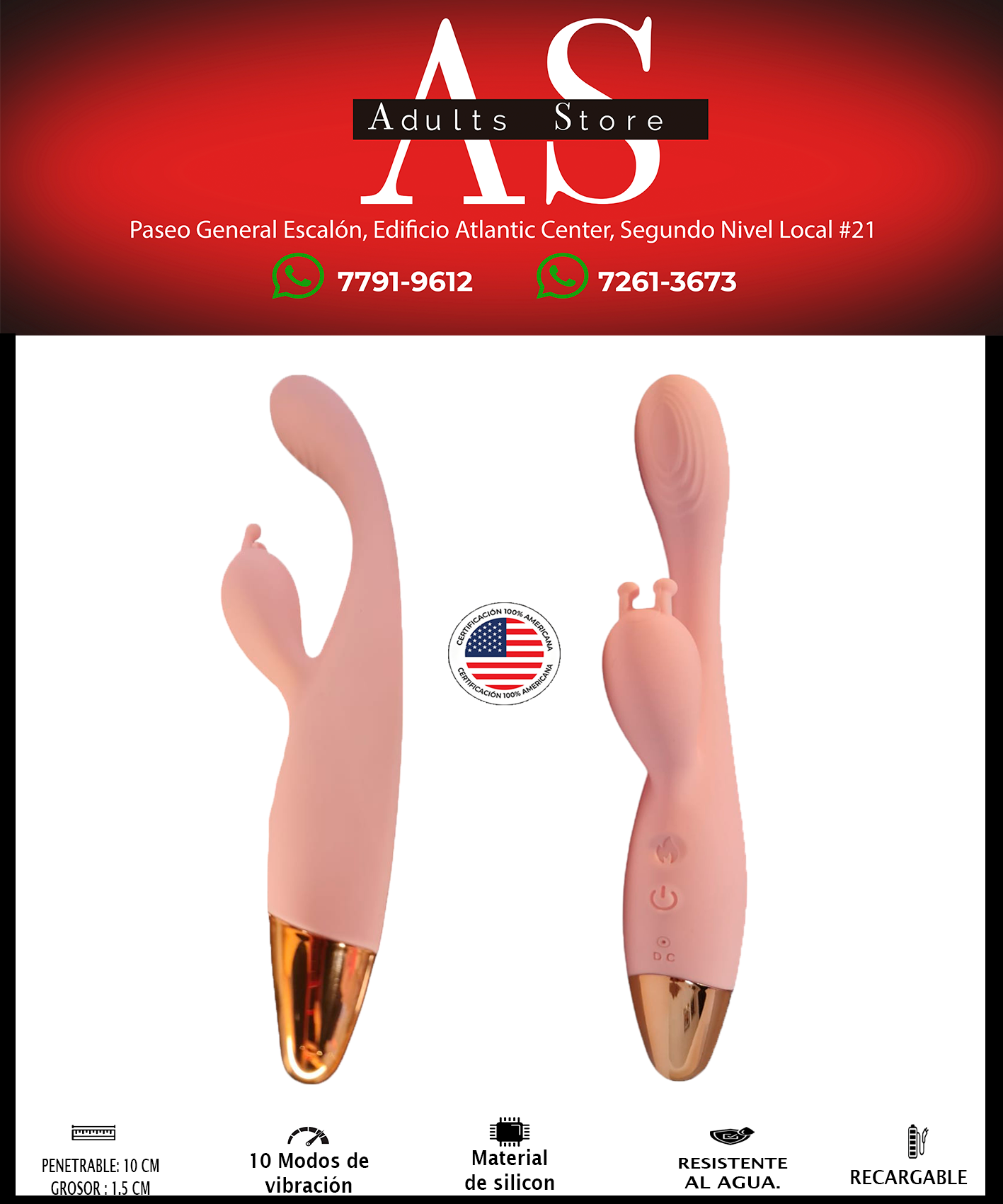 Vibrador Rabbit Born To Feeling Slim.