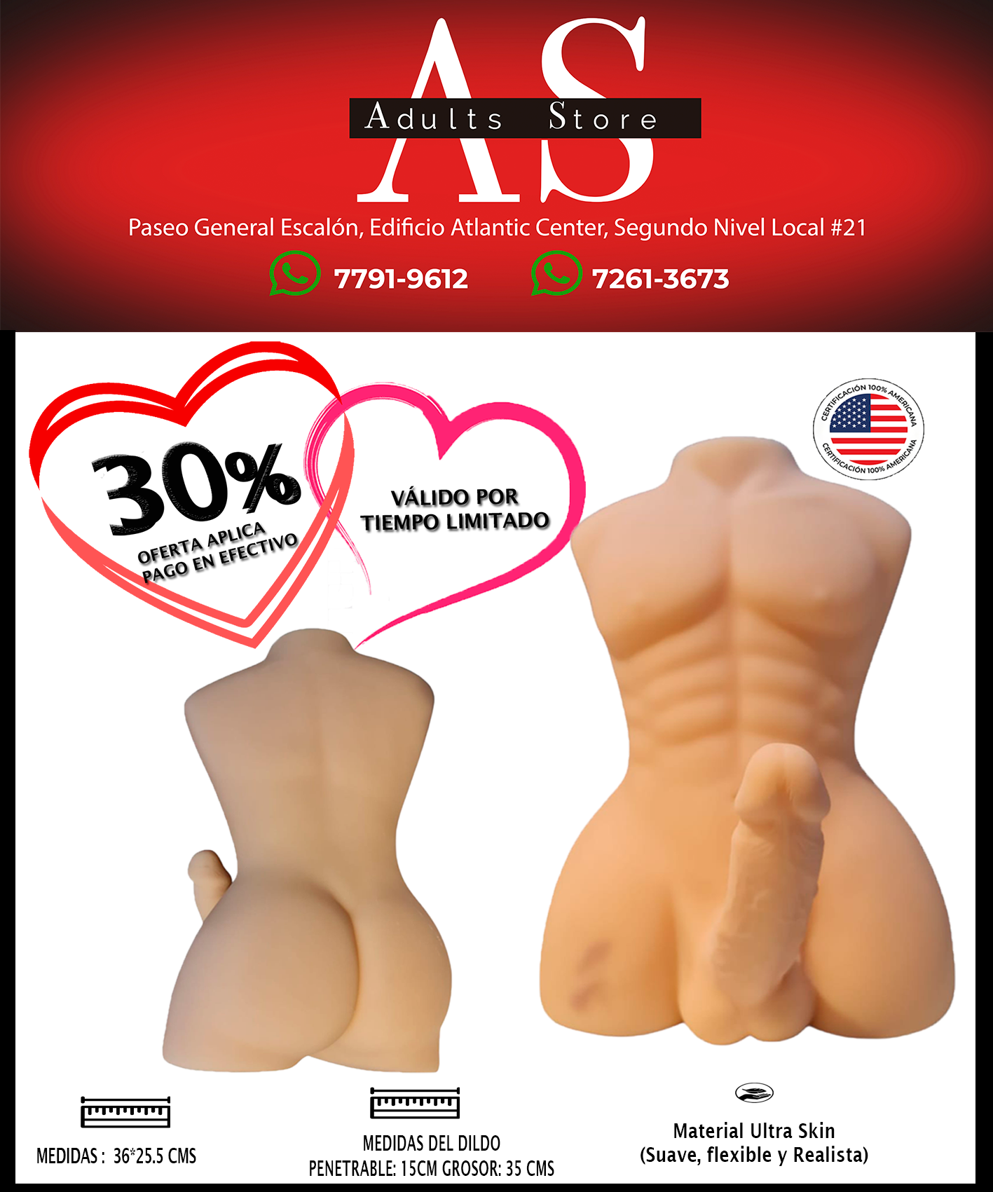 TORSO MASCULINO CON DILDO