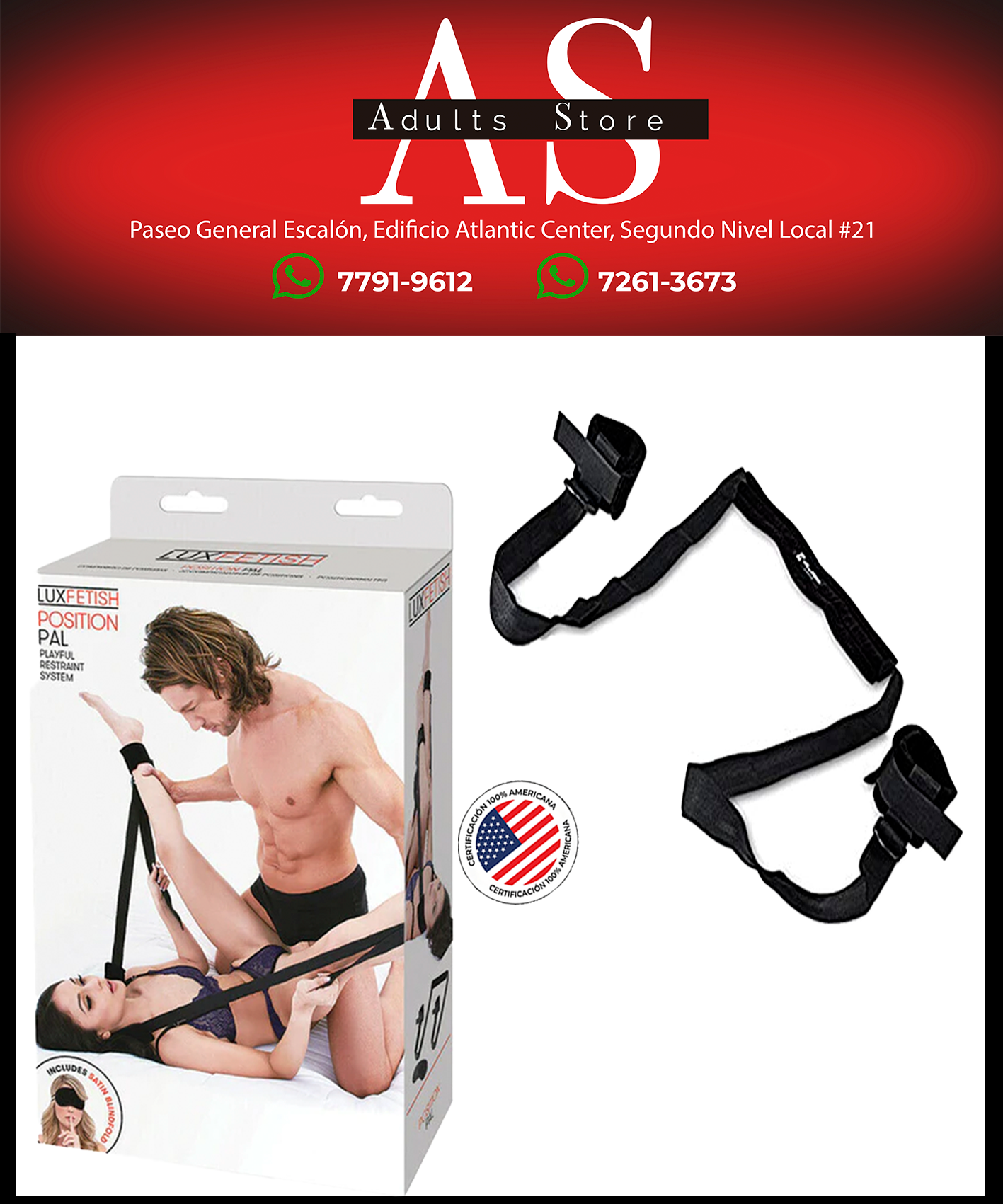 Lux Fetish Position Pal