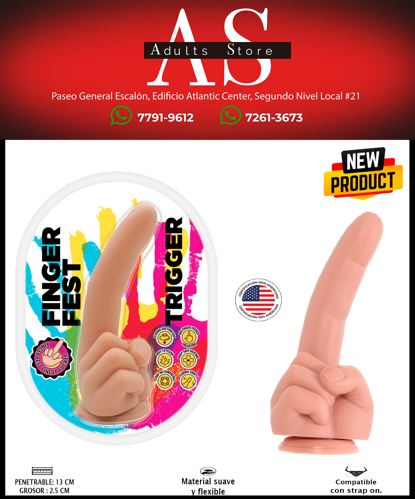 Dildo Finger Fest Trigger