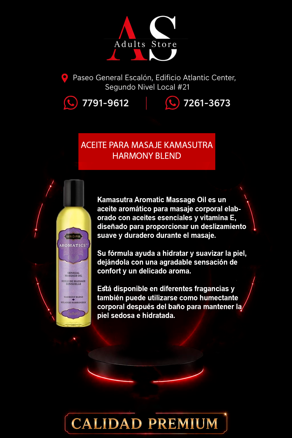 Aceite Para Masaje Kamasutra Harmony Blend