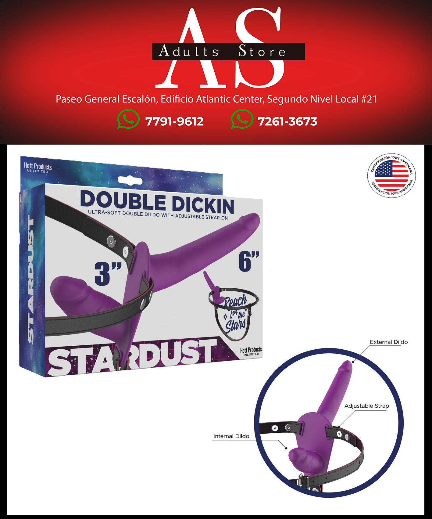 Strap Stardust Double Dickin