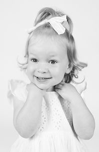 Black and White Personality Portrait