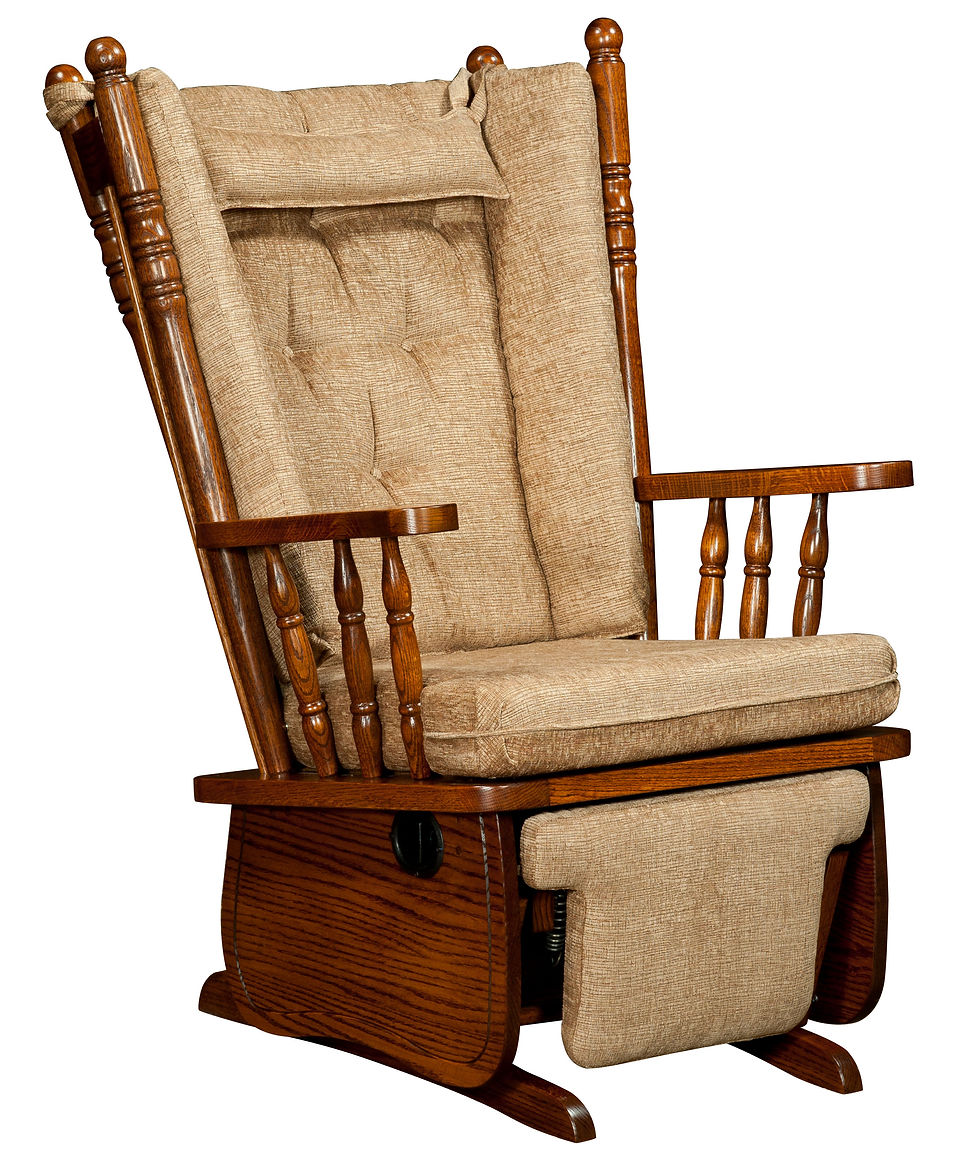 4-Post High Back Glider - DE-092