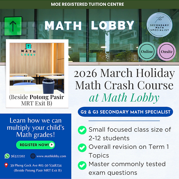 2026 March Holiday Crash Course for secondary math- Math Lobby.png
