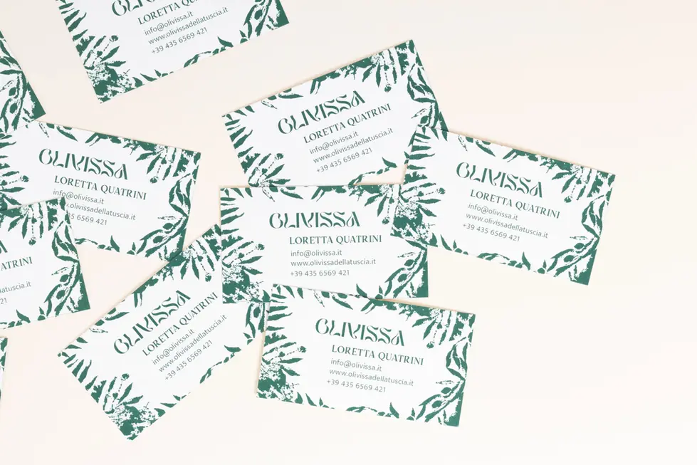 Olivissa brand cards