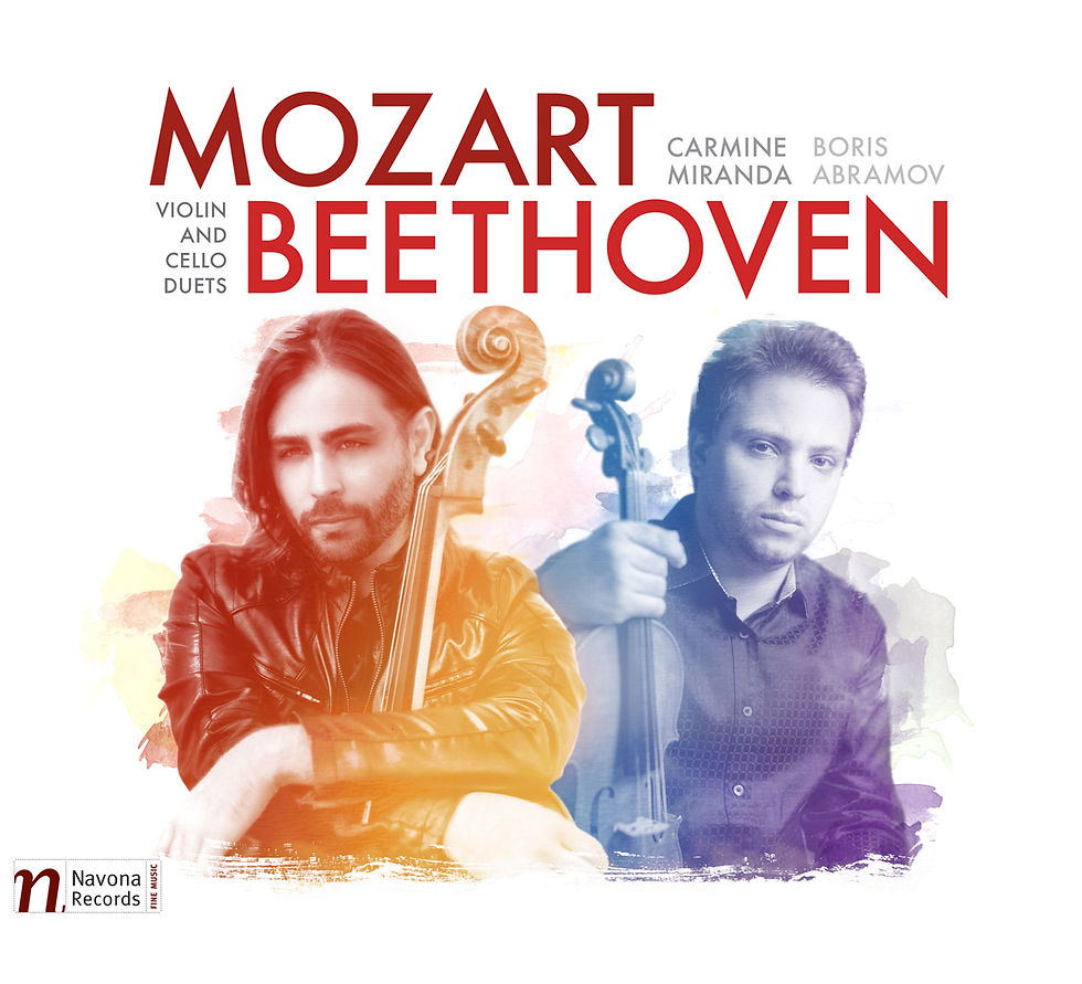 MOZART | BEETHOVEN VIOLIN CELLO DUOS